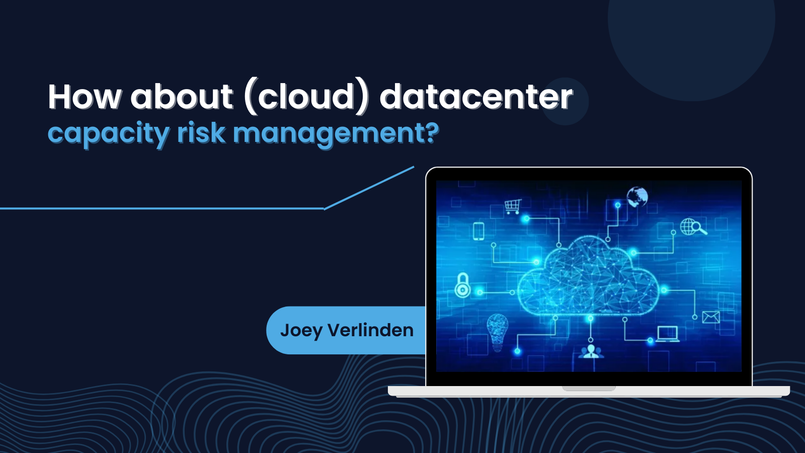 How about (cloud) datacenter capacity risk management?