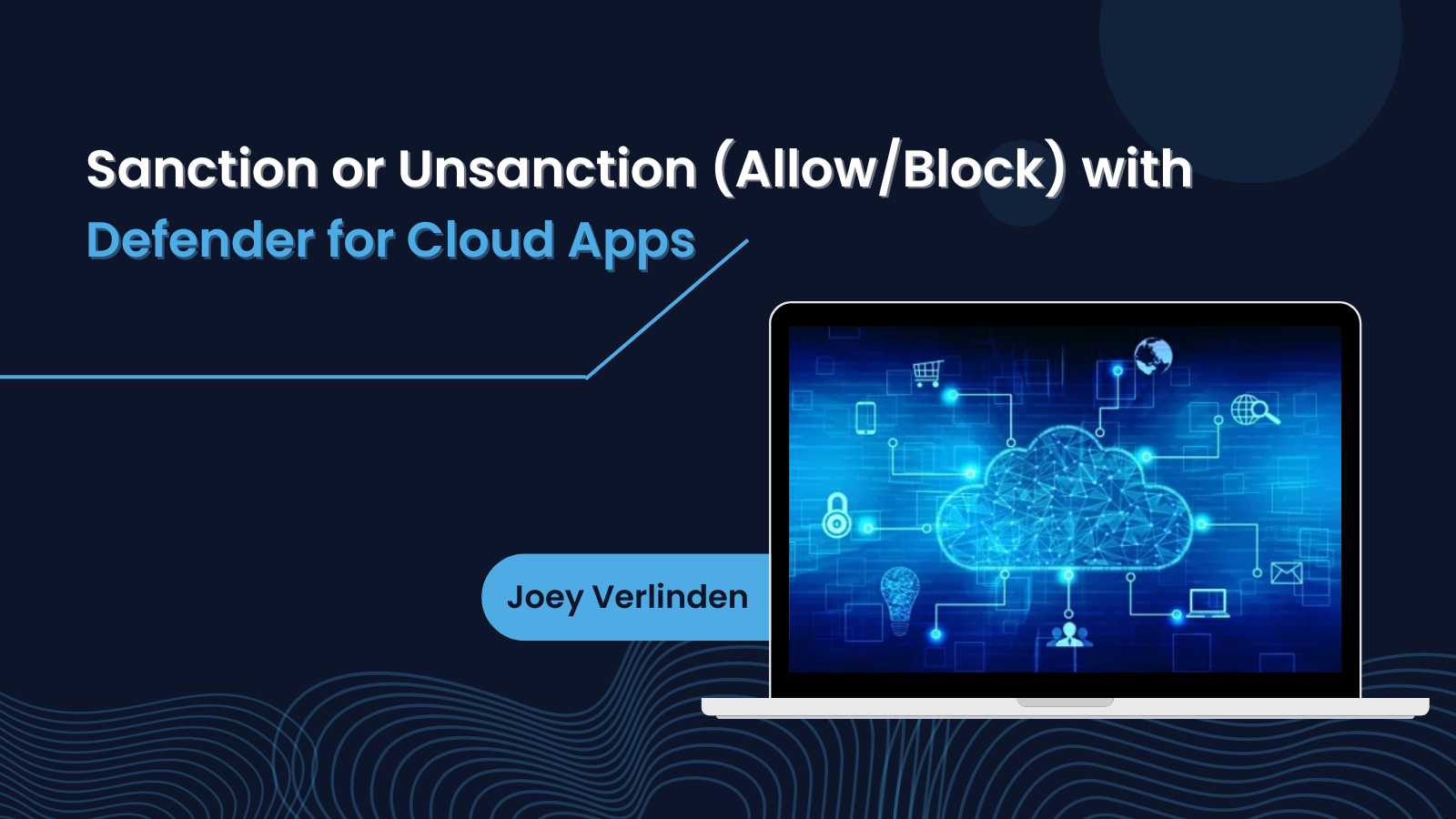 Sanction or Unsanction (Allow/Block) with Defender for Cloud Apps